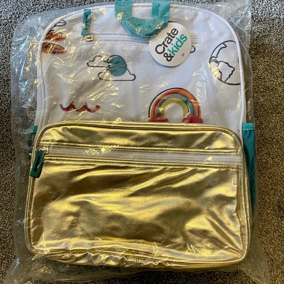 crate and kids backpack